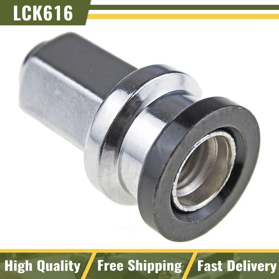 Комплект из 10 фланцевых зажимных гаек Dorman из нержавеющей стали с плоской поверхностью для пикапа Ford - Изображение 1 из 4