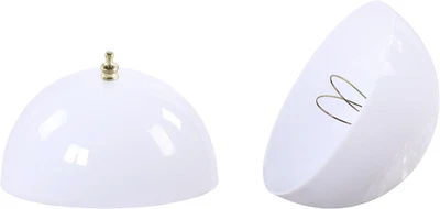 Aspen Creative 28008-15-2, Clip-On Dome Shade for A-Type Bulb Indoor Location - Image 1 of 4