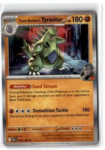 2025 Scarlet & Violet Series - Destined Rivals Team Rocket's Tyranitar #96 Rare - Bild 1 von 2