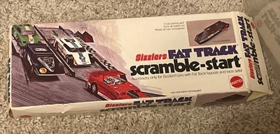 Sizzlers Fat Track Scramble #6036 Mattel Toy Hot Wheels VTG 1970 Bargain Town - Image 1 of 4