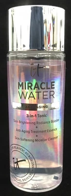 Miracle Water 3 en 1 Glow Tonic IT Cosmetics 1,7 oz para viajar antienvejecimiento Foto 1 de 4