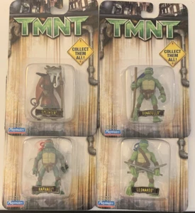Lot Of 4 Teenage Mutant Ninja Turtles 2.5” Mini Movie Figures 2006 Playmates NEW - Picture 1 of 9