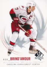 2009-10 SP Authentic #97 ROD TOAST'AMOUR - Carolina Hurricanes