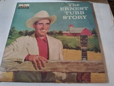 The Ernest Tubb Story VG+ Re-Issue Mono Pressing Decca DXB-159 2xLP Record 1959 - Image 1 of 4