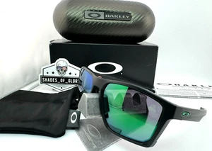 OAKLEY TARGETLINE MATTE BLACK WITH PRIZM JADE POLARIZED SUNGLASSES OO9397-07 NEW - Picture 1 of 13