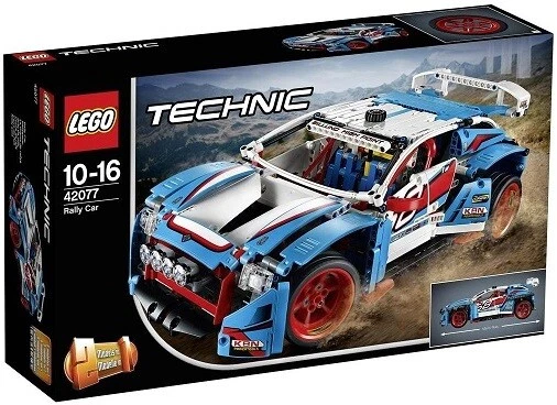 Lego Technic 42077 La voiture de rallye - Jeu de construction 10-16 ans - Photo 1/1