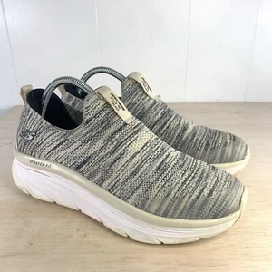 Skechers Women’s D’Lux Walker Running Shoes Slip On White SN149128 Size 10 - Picture 1 of 8