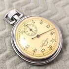 ⭐vintage Soviet Pocket Stopwatch Zlatous Mechanical 15 Jewels Made In Ussr 1951s