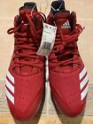 Adidas Mens Icon Bounce Power Red/White/Carbon Baseball Cleats Size 15 (1383704)