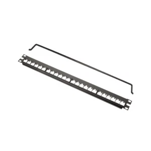 Belden AX101456 24-Port 1U Rack Flex Patch Panel Black - Afbeelding 1 van 1