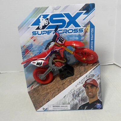 SX Supercross Justin Brayton Target Exclusive Chase Honda CRF 450r Red 1:10 New - Image 1 of 4