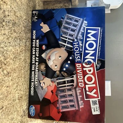 Monopoly House Divided - Hasbro Trump Biden Republican Democrat 2020 Game - Image 1 of 2