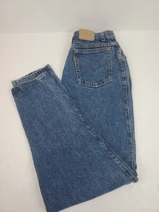 Levi's 573 Denim Women's Sz 16 Blue Jeans 1988 Brown Tab High Waist 80's W30xL31 - Picture 1 of 17