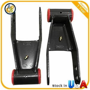 2" Rear Drop Shackles For 1988-2018 Chevrolet Silverado 1500 410520 - Picture 1 of 2