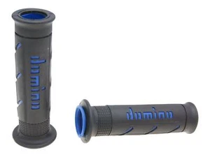 Triumph Daytona 675 Domino XM2 Super Soft Grips Handlebar Grips Black + Blue - Picture 1 of 2
