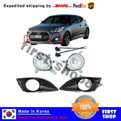 Juego de 6 luces antiniebla genuinas izquierda + derecha para Hyundai Veloster Turbo 2013-2016 Foto 1 de 4