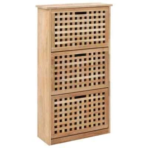 Banco Zapatero Mueble Almacenaje de Zapatos para Entrada Recibidor Madera vidaXL - Imagen 1 de 9