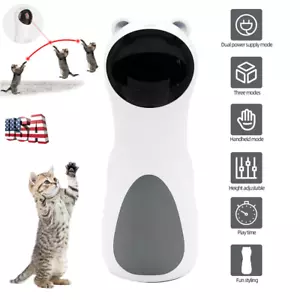 Láser automático recargable interior interactivo juguete láser para gatos activado por movimiento - Imagen 1 de 11