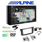 Alpine Navigation Apple CarPlay Android Auto  fr Smart ForTwo 2010-2015 schwarz
