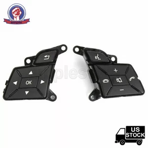 2Pcs Car Steering Wheel Control Switch Button For Benz W204 X204 W212 2185400162 - Picture 1 of 5