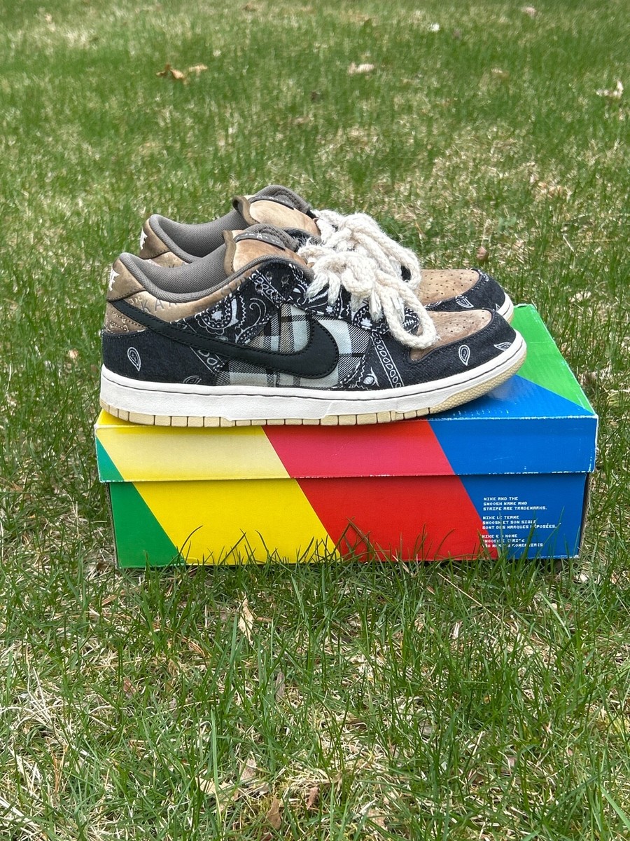 Nike Dunk Low Premium QS SB x Travis Scott Cactus Jack | eBay Nike Dunk Low Premium QS SB x Travis Scott Cactus Jack | eBay