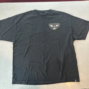 Rebel Eight T-Shirt schwarz Grafik Flügel Größe XL - Bild 1 von 5