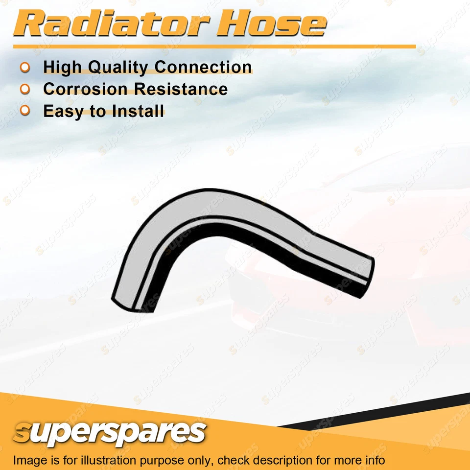 Upper Radiator Hose for Mitsubishi Nimbus UF 2.4L 4 cyl SOHC 16V MPFI - image 1 of 2
