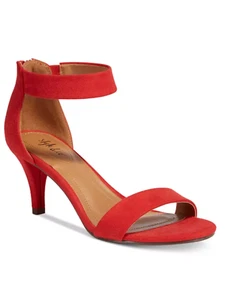 Style & Co Paycee Two-Piece Size 8M Red Dress Sandals - Picture 1 of 5