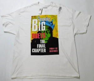 Camisa para hombre The Notorious Biggie Smalls blanca The Final Chapter talla 2XL NUEVA #21 - Imagen 1 de 8
