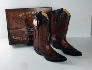 Stars und Stripes Westernstiefel, Damenstiefel WBL-24 Größe : 43 - Bild 1 von 8