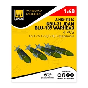 A.MIG-11014 1/48 GBU-31 JDAM, BLU-109 Warhead (4 pcs) - Imagen 1 de 2