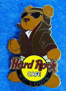 PIN Hard Rock Café St Louis Pilot Charles Lindbergh Herrington City Bear Series - Imagen 1 de 1