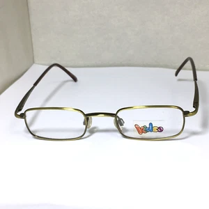 Kidco 5 montature per occhiali oro antico 42-20-135 metallo bordo pieno CH5 - Foto 1 di 17