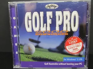 Golf Pro 2000 Downunder, PC, CD-ROM, Windows 95 / 3.1, SoftKey / TLC, 1997 - Imagen 1 de 3