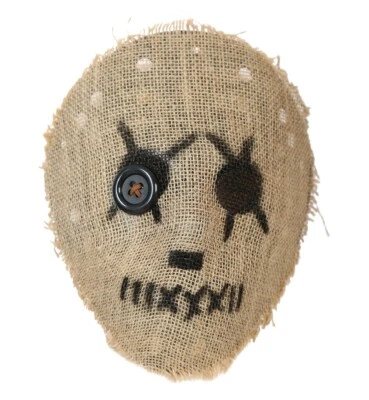 Halloween Horror Maske Vogelscheuche Zombie Gruselmaske Dämon Voodoo Verkleiden - Bild 1 von 4