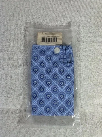 Longaberger Provincial Paisley BANKER'S WASTE Basket Cover