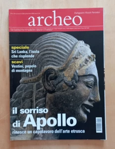 RIVISTA ARCHEO n.9 Settembre 2004 Sri Lanka Vestini Apollo Arte Etrusca Paros. - Bild 1 von 10