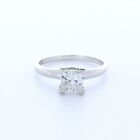 1.04ct Natural Diamond D/si1 Princess Cut 14k Gold Prong Classic Engagement Ring