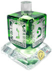 New Green Chanukah Hanukkah Crystal Israel Dreidel&Display Sevivon top Spinning