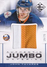 12-13 Limited John Tavares /25 JUMBO Jersey PRIME Islanders Maple Leafs 2012