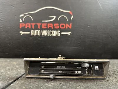 Ford Pickup F100 1970 calefacción aire acondicionado temperatura control panel interruptor Foto 1 de 4