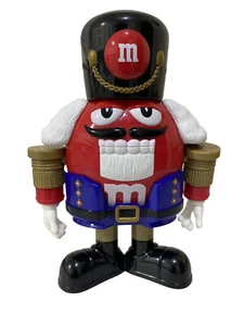 Vintage Red M&M’S Nutcracker Figurine Candy Dispenser Collectable Royal Guard - Picture 1 of 16