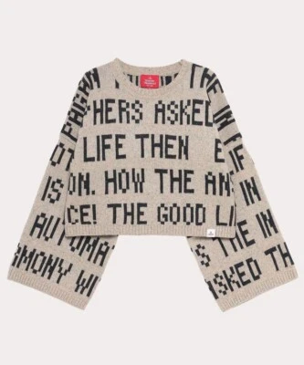 Suéter Vivienne Westwood RED LABEL beige talla libre sin usar Foto 1 de 4