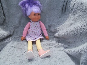 Corolle Praline Rainbow Doll Vanilla Scented 16” Purple Hair Rainbow Unicorn - Picture 1 of 9