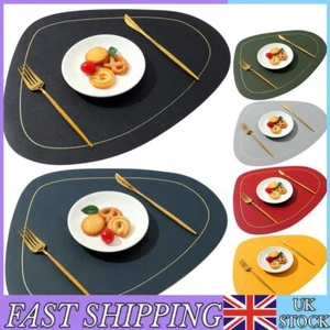 Dining Place Mats Heat Resistant Oil-Proof for Indoor Outdoor Dinner Table Decor - Picture 1 of 24