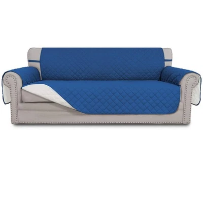 Funda de sofá reversible para 3 cojines funda de sofá para perros resistente al agua... Foto 1 de 4