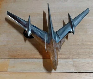 1955 Pontiac Capo / Stella Capo Cappuccio Ornamento Originale Rat Rod - Foto 1 di 13