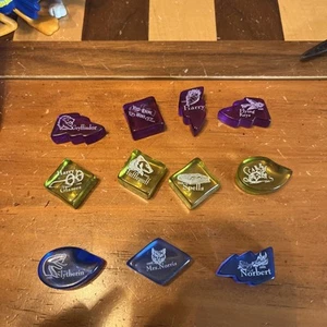 22 Harry Potter Zauberstein mehrfarbige Edelsteine - mit Schnatzstein (Kelchsteine) - Bild 1 von 3