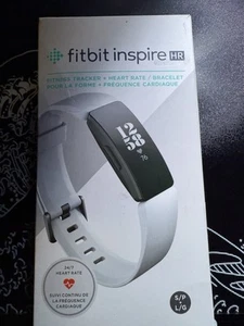 Fitbit Inspire HR Activity Tracker Heart Rate Monitor White, Small/Large - Picture 1 of 2