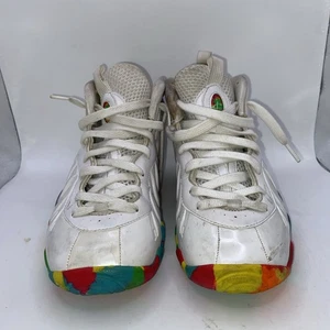 nike air foamposite one White Fruity Pebles 5y 644791-100 - Picture 1 of 6
